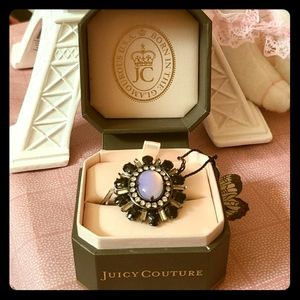 Juicy Couture Black Gold Ring(Gunmetal)